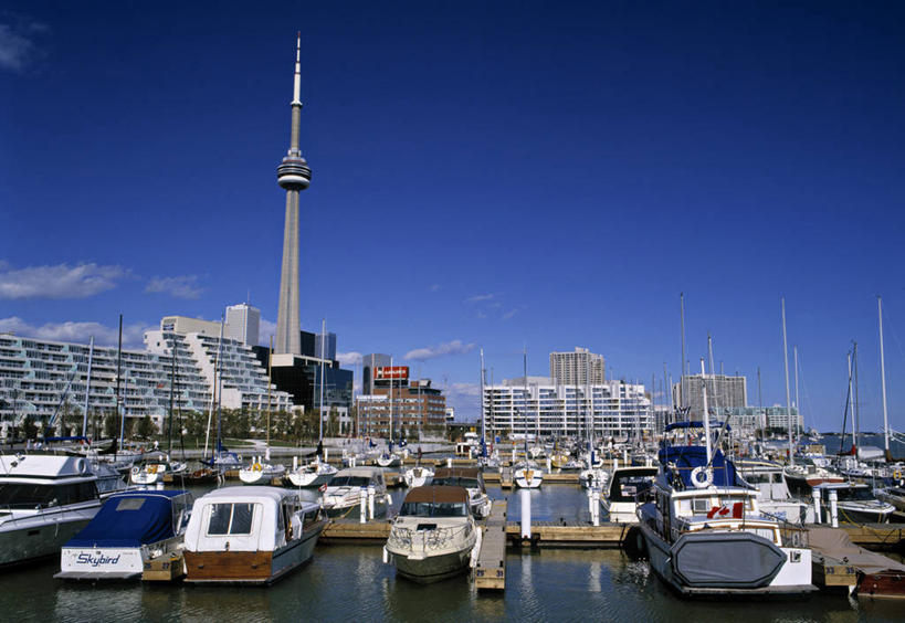 无人,横图,加拿大,摄影,北美,多伦多,游艇码头,彩图,旅行