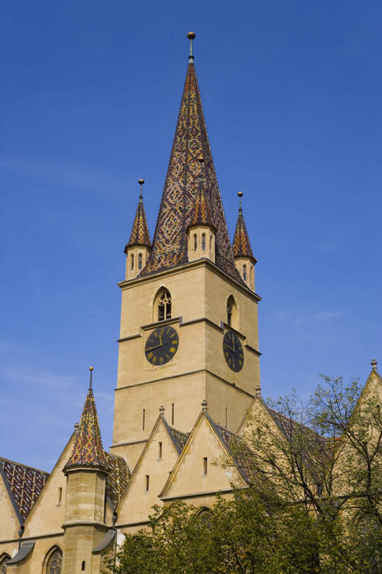 无人,竖图,欧洲,罗马尼亚,尖顶,摄影,东欧,中欧,首府,特兰西瓦尼亚,锡比乌,锡比乌县,彩图