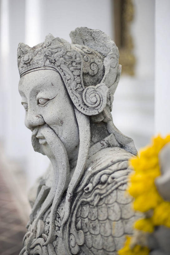 无人,竖图,城市,曼谷,泰国,亚洲,雕像,首都,摄影,东南亚,卧佛寺,彩图