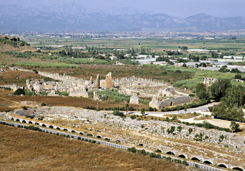 无人,横图,欧洲,亚洲,废墟,摄影,地中海,彩图,旅行