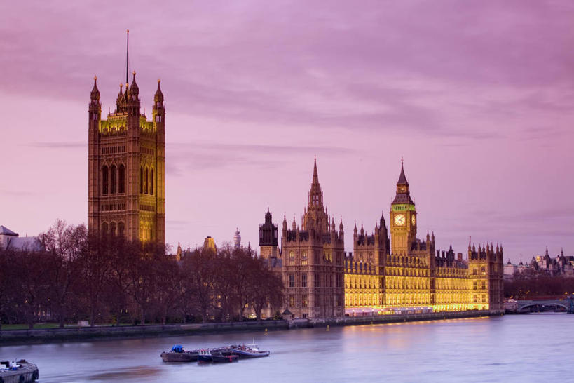 无人,横图,室外,夜晚,城市,英国,欧洲,首都,英格兰,钟塔,泰晤士河,黄昏,摄影,西欧,北欧,威斯敏斯特市,英国文化,彩图