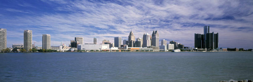 无人,横图,全景,室外,天际线,城市,美国,摄影,北美,北美洲,美洲,市区,北亚美利加洲,亚美利加洲,密歇根,密歇根州,貂熊州,狼獾之州,狼獾州,伊利湖,底特律,五大湖,美国人,彩图,美利坚合众国