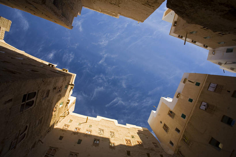 无人,横图,也门,城镇,地标建筑,摄影,中东,希巴姆,彩图,阿拉伯半岛