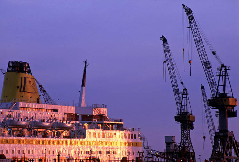 横图,船,德国,欧洲,摄影,修理,彩图