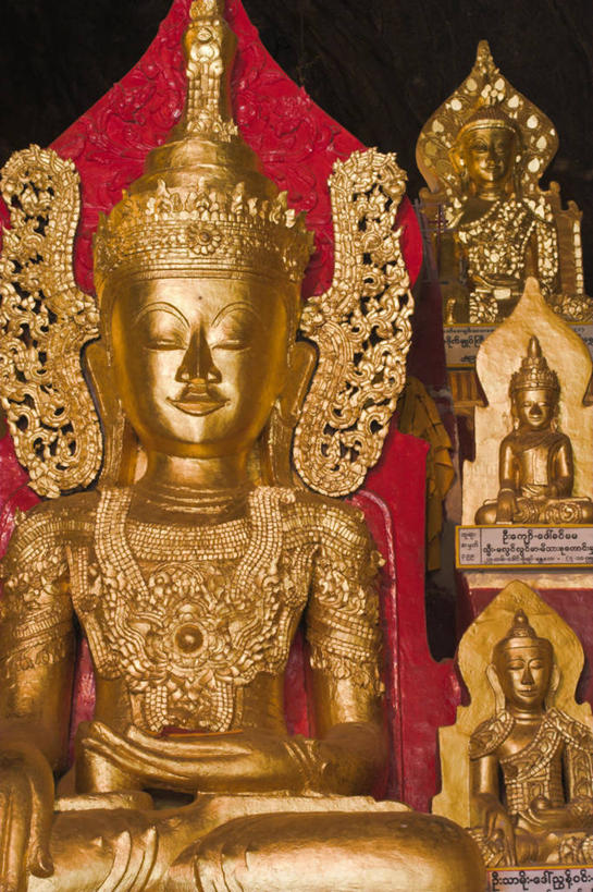 无人,竖图,缅甸,亚洲,佛,地标建筑,摄影,东南亚,掸邦,彩图