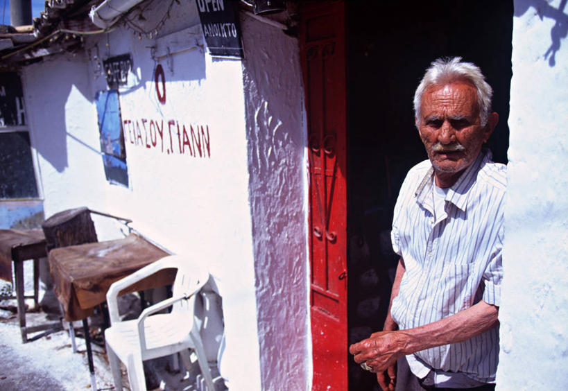 成年人,一个人,横图,希腊,欧洲,仅一个男性,摄影,地中海文化,肖像,科孚,男人,彩图,艾奥尼亚群岛