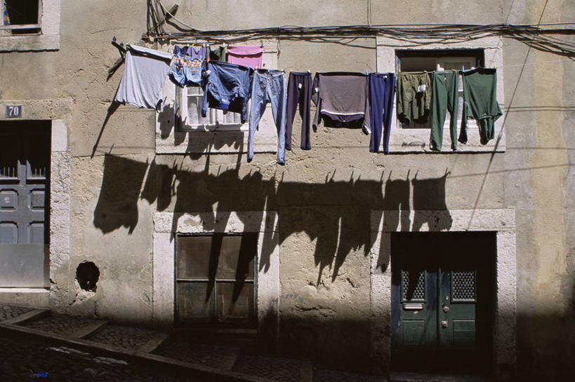 无人,横图,葡萄牙,首都,里斯本,摄影,洗涤,彩图,旅行