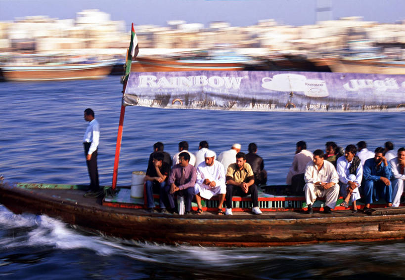 横图,船,摄影,伊斯兰教,中东,阿拉伯联合酋长国,迪拜,波斯湾,彩图