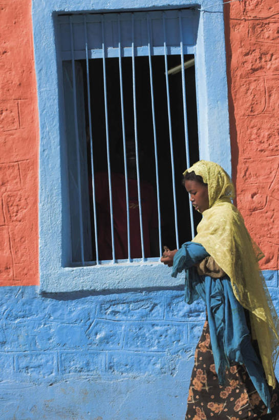 成年人,一个人,竖图,室外,非洲,埃塞俄比亚,仅一个女性,摄影,女人,彩图