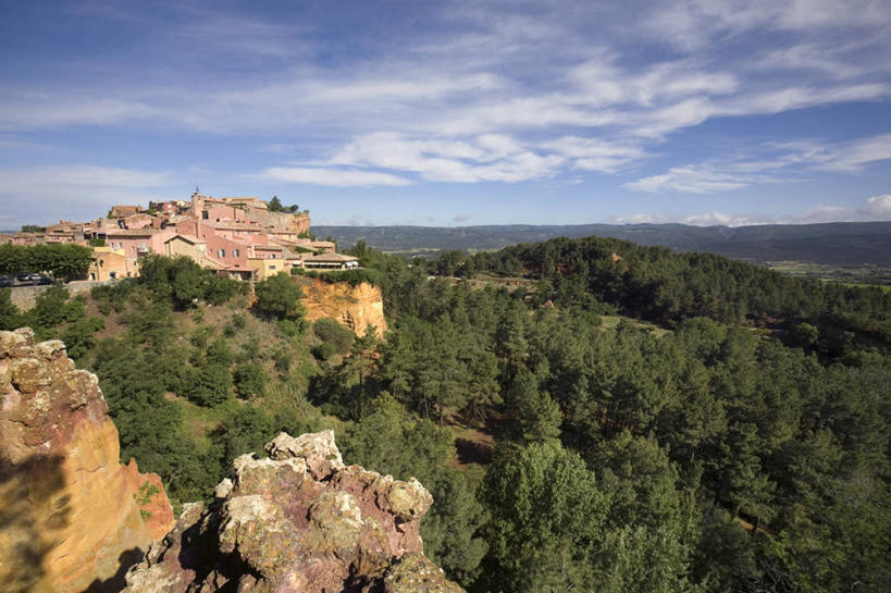 无人,横图,山,法国,欧洲,乡村,摄影,西欧,普罗旺斯,法国文化,沃克吕兹,彩图,鲁西永