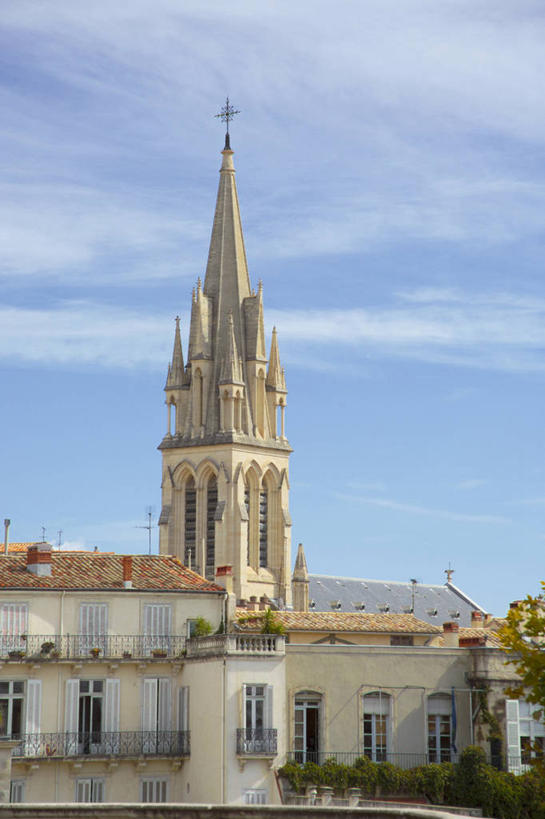 无人,教堂,竖图,法国,欧洲,摄影,西欧,法兰西,法国文化,法兰西共和国,法兰西第五共和国,蒙彼利埃,埃罗,朗格多克.鲁西永,朗格多克.鲁西永大区,彩图,旅行