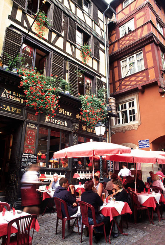无人,竖图,建筑,法国,欧洲,摄影,阿尔萨斯,法国文化,斯特拉斯堡,彩图,餐馆,咖啡馆