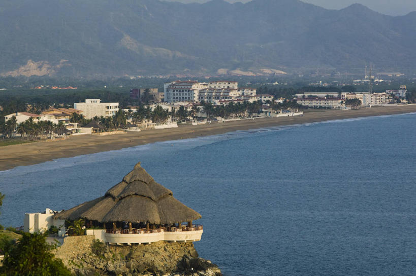 无人,横图,室外,旅游,度假,墨西哥,美国,河岸,娱乐,享受,休闲,放松,摄影,北美,北美洲,中美洲,拉丁美洲,美洲,北亚美利加洲,亚美利加洲,科利马,曼萨尼约,海滩,彩图,餐馆,咖啡馆,美利坚合众国