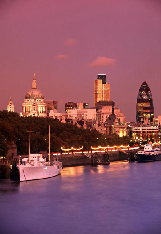 无人,竖图,室外,日出,天际线,城市,英国,首都,英格兰,伦敦城,泰晤士河,摄影,彩图