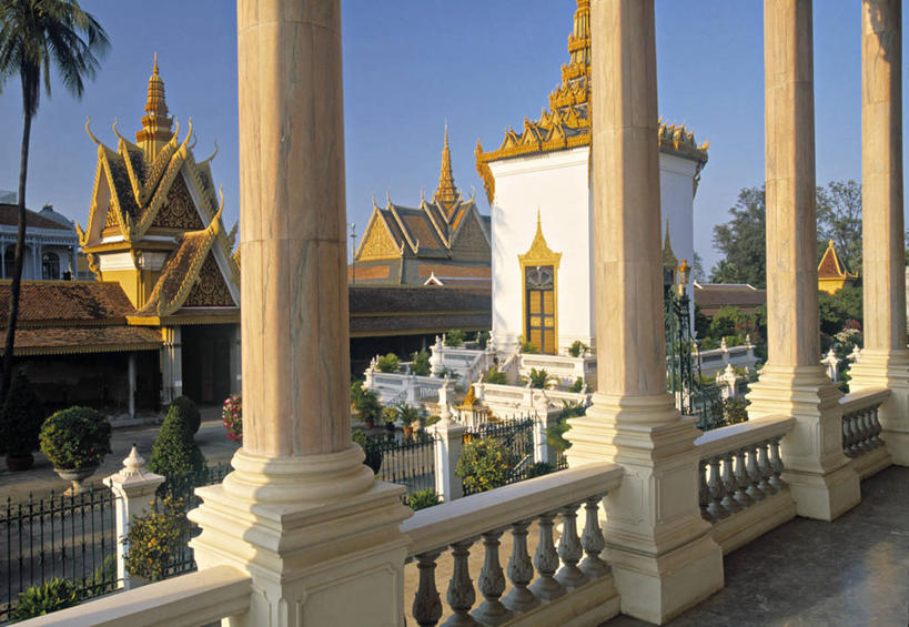 无人,横图,柬埔寨,亚洲,首都,摄影,东南亚,彩图,金边