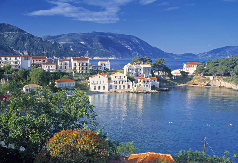 无人,横图,希腊,欧洲,摄影,地中海文化,阿索斯,彩图,艾奥尼亚群岛