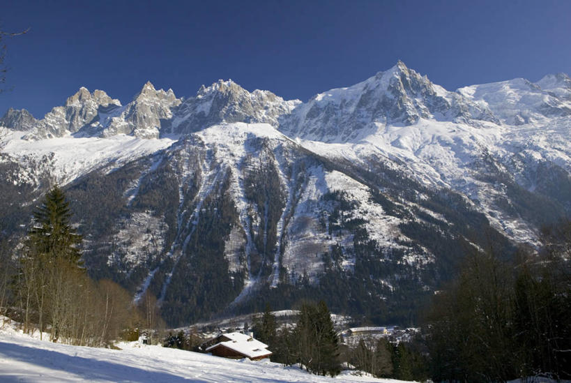 无人,横图,室外,山,山脉,雪,法国,欧洲,冬天,滑雪场,摄影,勃朗峰,阿尔卑斯山脉,霞慕尼,上萨瓦,彩图