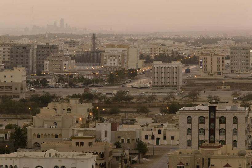 无人,横图,阿曼,黄昏,摄影,中东,波斯湾,塞拉莱,阿拉伯,彩图,阿拉伯半岛