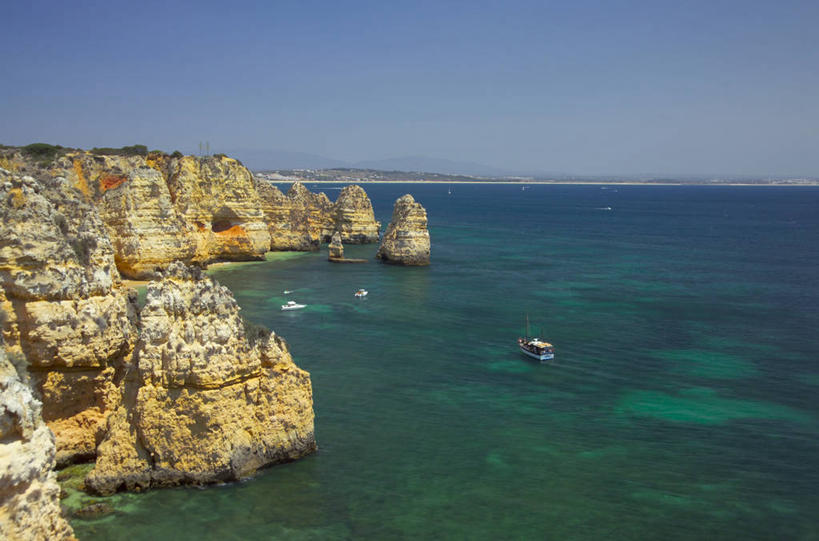 无人,横图,室外,葡萄牙,欧洲,悬崖,大西洋,摄影,彩图