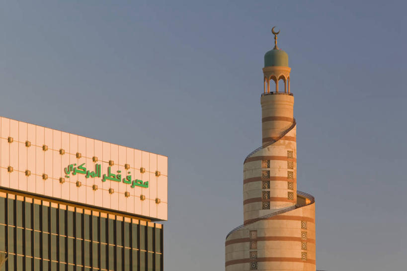 无人,横图,日落,城市,卡塔尔,首都,摄影,中东,波斯湾,多哈,彩图,阿拉伯半岛