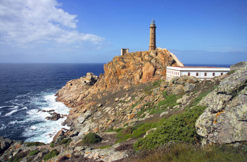 无人,横图,道路,西班牙,信息,灯塔,交通,方向,摄影,引导,指引,西欧,南欧,伊比利亚半岛,航标,加利西亚,彩图,导航