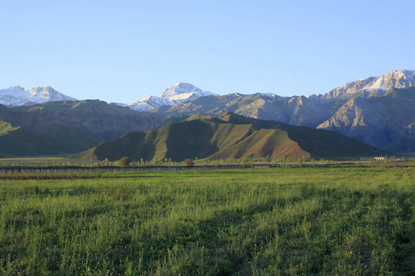 无人,横图,塔吉克斯坦,亚洲,地形,摄影,中亚,彩图