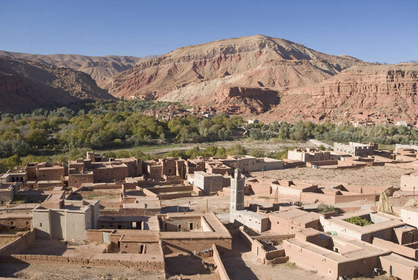 无人,横图,室外,沙漠,非洲,摩洛哥,摄影,沟壑,北非,阿特拉斯山脉,摩洛哥文化,彩图