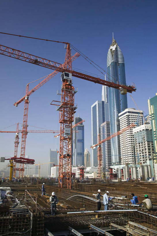 无人,竖图,室外,建筑业,城市,摩天大楼,摄影,中东,阿拉伯联合酋长国,迪拜,波斯湾,彩图,阿拉伯半岛,广角拍摄