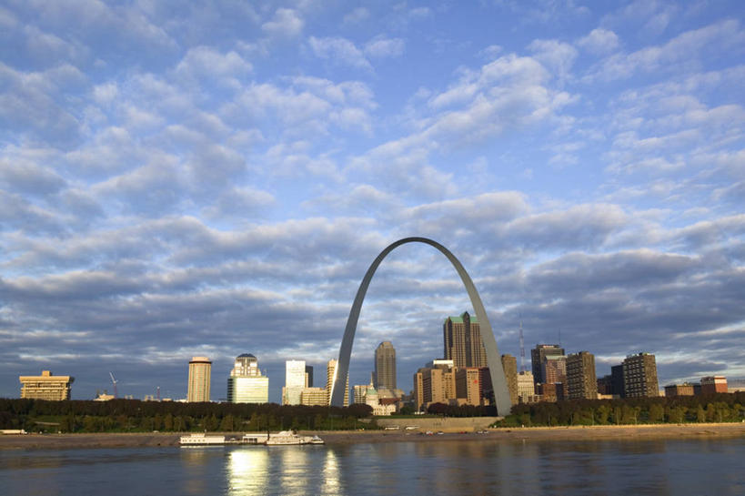 无人,横图,室外,天际线,城市,美国,摄影,北美,北美洲,美洲,密西西比河,北亚美利加洲,亚美利加洲,密苏里,圣路易斯拱门,美国人,彩图,美利坚合众国