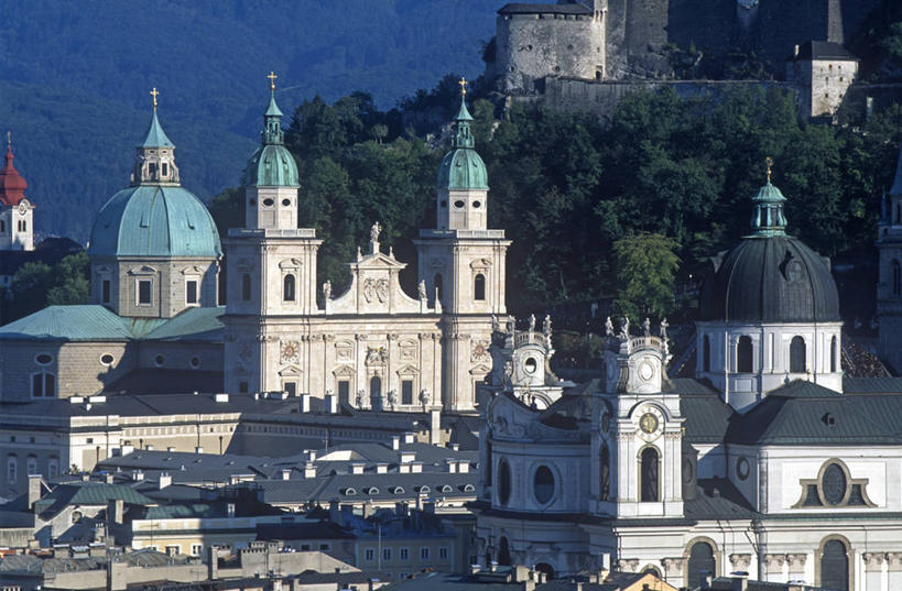 无人,教堂,横图,城市,奥地利,欧洲,摄影,西欧,萨尔茨堡,彩图,大教堂