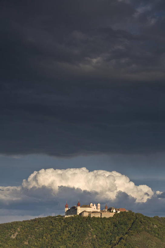 无人,竖图,山,奥地利,欧洲,城堡,地形,地标建筑,摄影,西欧,下奥地利州,彩图