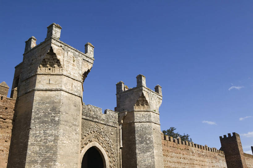 无人,横图,非洲,摩洛哥,大门,墙,首都,摄影,要塞,北非,阿非利加洲,拉巴特,摩洛哥王国,摩洛哥文化,彩图