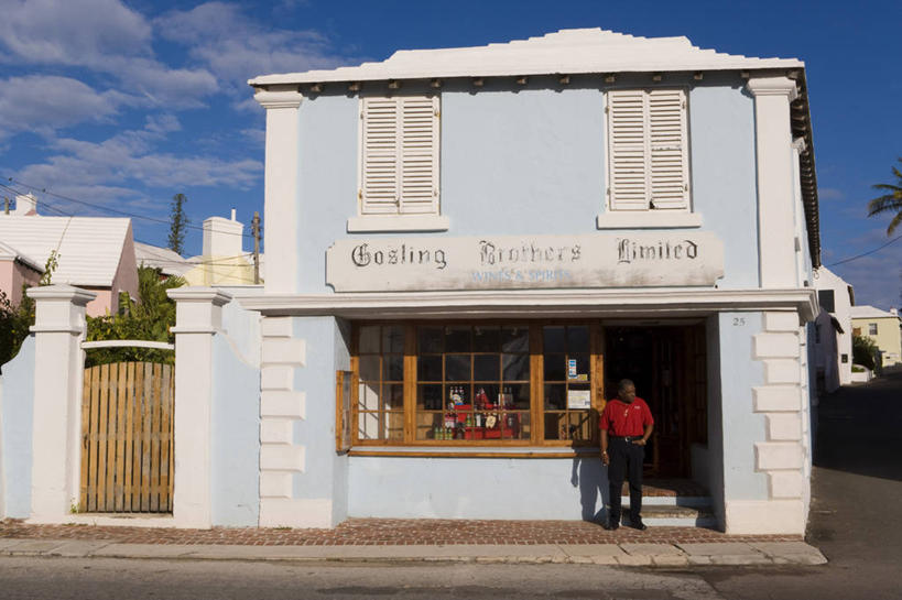 商店,横图,建筑,岛,城镇,地标建筑,大西洋,摄影,百慕大,彩图