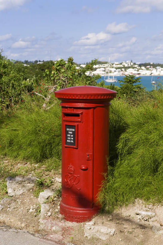 无人,竖图,室外,岛,红色,大西洋,摄影,百慕大,彩图