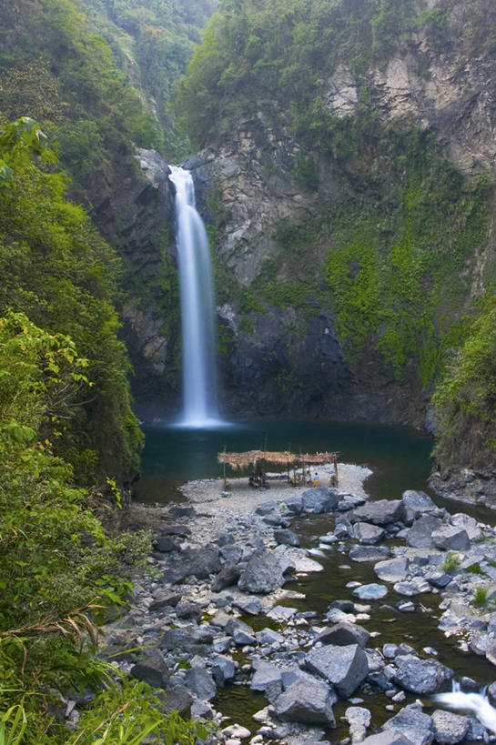 无人,竖图,室外,瀑布,菲律宾,亚洲,地形,摄影,东南亚,吕宋岛,彩图,菲律宾人