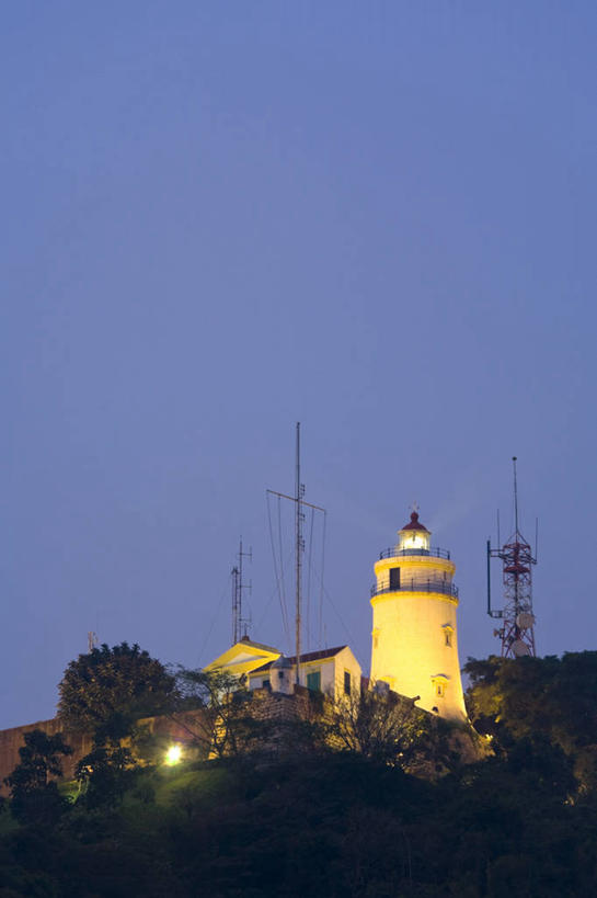 东方人,无人,竖图,山,澳门,亚洲,古城,黄昏,摄影,东亚,彩图