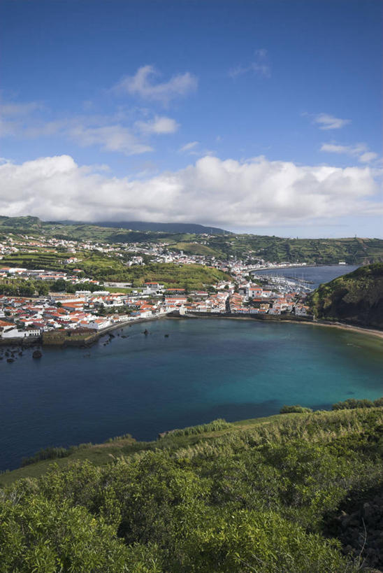 无人,竖图,葡萄牙,欧洲,岛,城镇,大西洋,摄影,西欧,亚速群岛,大西洋群岛,法亚尔岛,彩图,海港