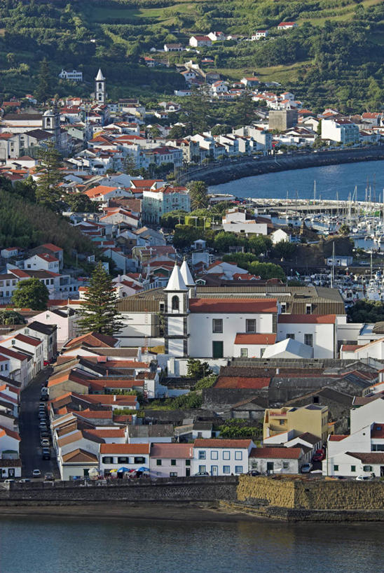 无人,竖图,葡萄牙,欧洲,岛,城镇,大西洋,摄影,西欧,亚速群岛,大西洋群岛,法亚尔岛,彩图,海港