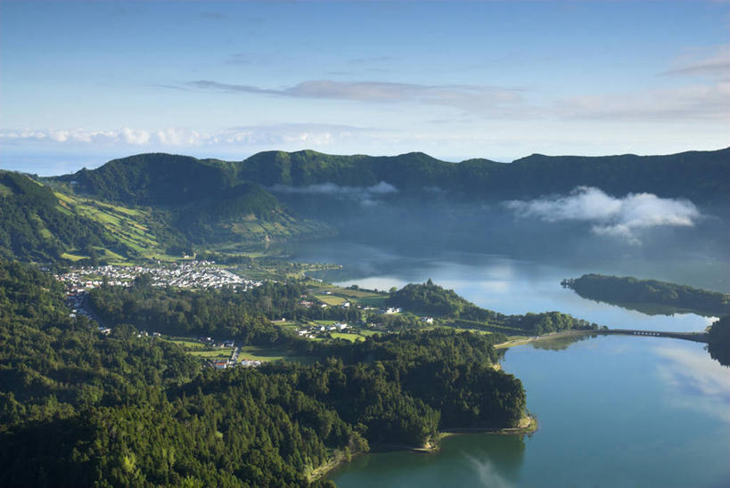 无人,横图,室外,火山,葡萄牙,欧洲,岛,火山口,大西洋,摄影,西欧,亚速群岛,大西洋群岛,活火山,彩图