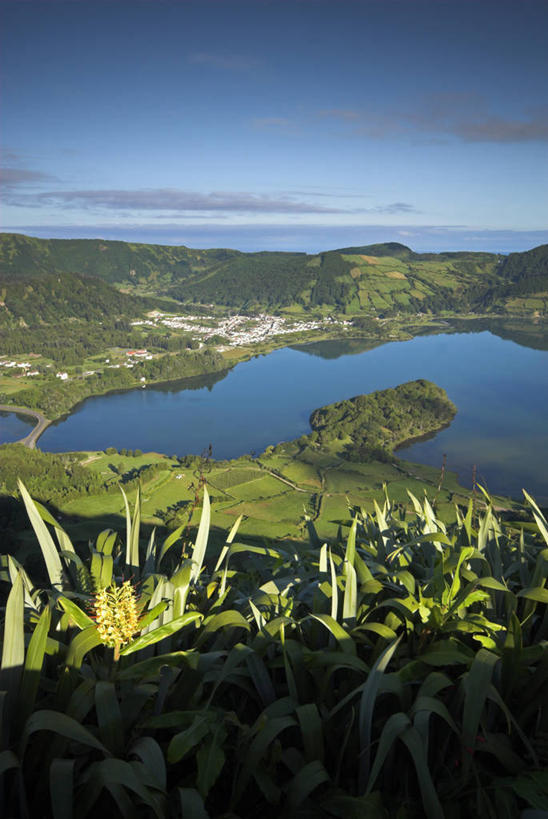 无人,竖图,室外,火山,葡萄牙,欧洲,岛,火山口,大西洋,摄影,西欧,亚速群岛,大西洋群岛,活火山,彩图