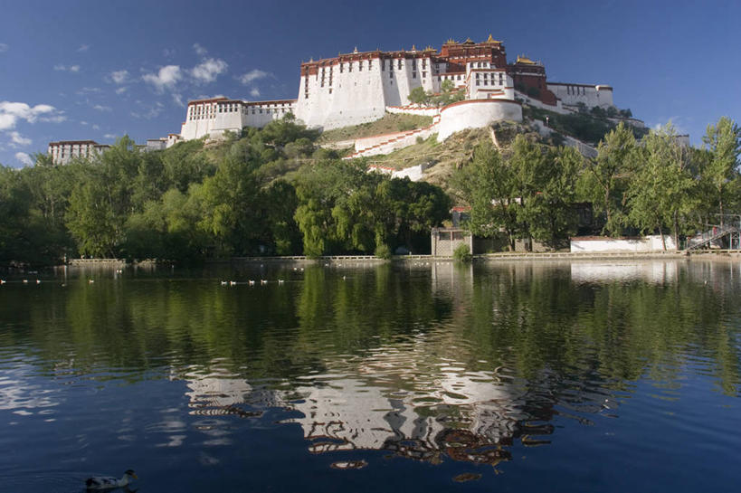 无人,横图,室外,布达拉宫,中国,亚洲,首都,拉萨,摄影,宗教,佛教,中国文化,西藏自治区,喜马拉雅山脉,彩图