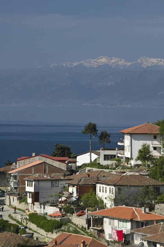 无人,竖图,欧洲,摄影,巴尔干,奥赫里德,彩图