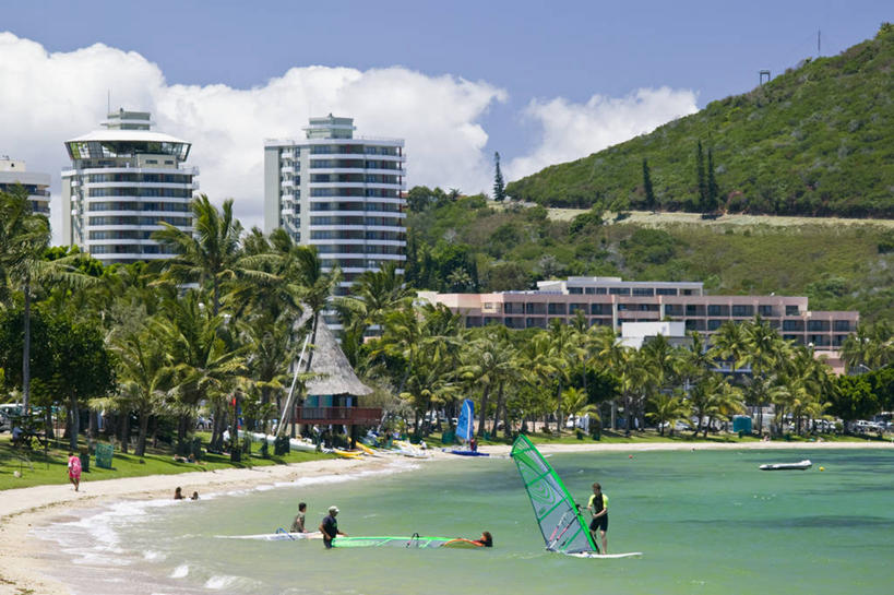 横图,首都,摄影,太平洋,南太平洋,新喀里多尼亚,努美阿,彩图,法国海外领土,帆板运动