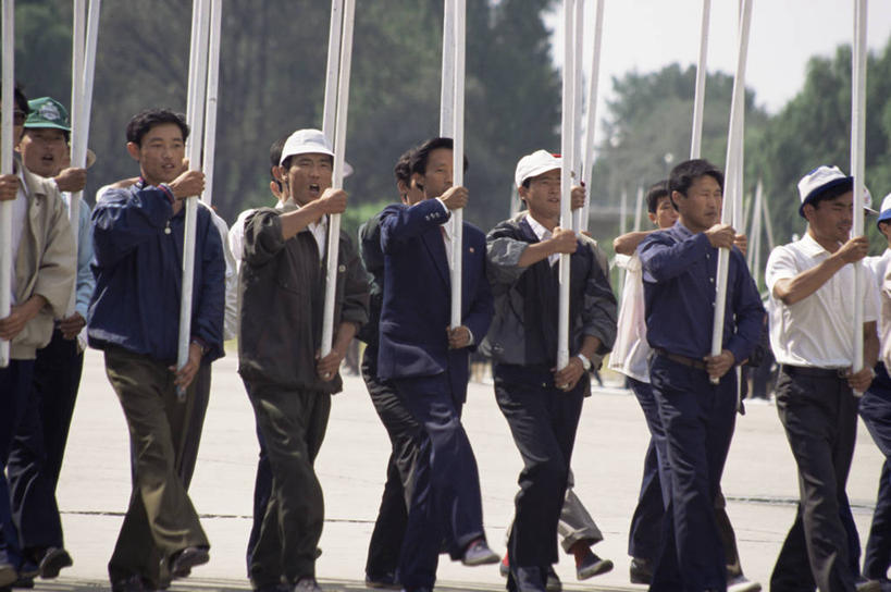 横图,朝鲜,亚洲,摄影,典礼,平壤,彩图