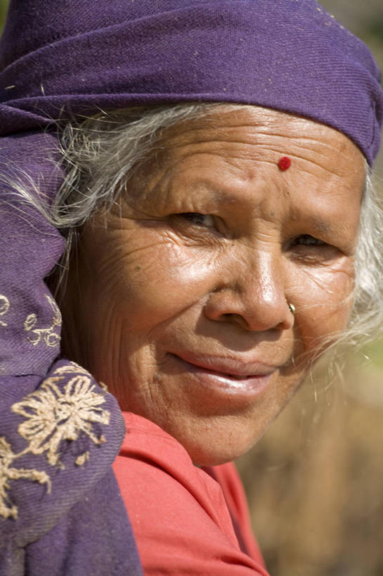 一个人,竖图,室外,山,尼泊尔,亚洲,摄影,肖像,喜马拉雅山脉,彩图