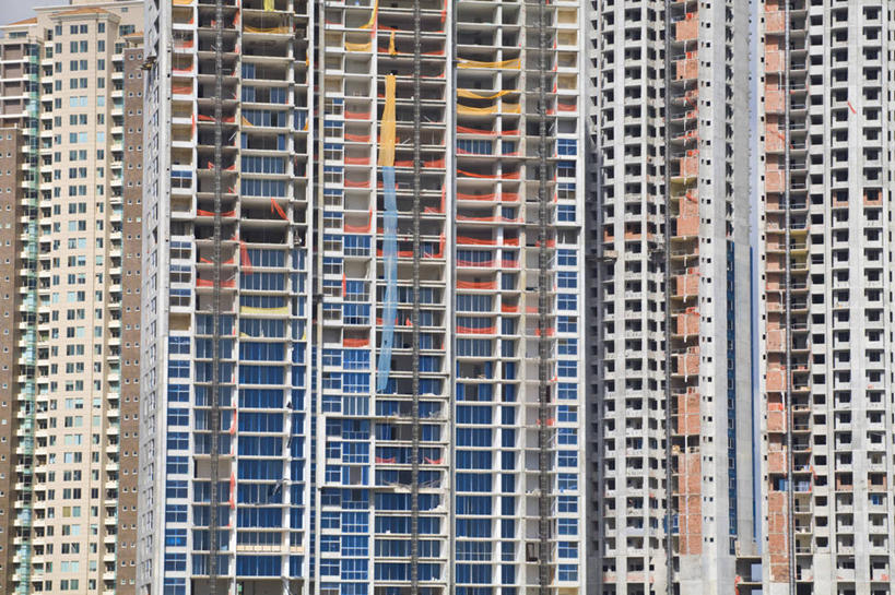 无人,横图,室外,建筑业,城市,摩天大楼,巴拿马,公寓,首都,摄影,中美洲,拉丁美洲,巴拿马城,彩图