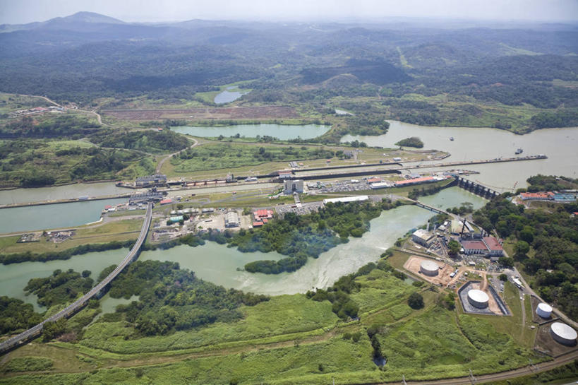 无人,横图,天线,船,摄影,中美洲,拉丁美洲,客船,巴拿马运河,彩图,海上运输