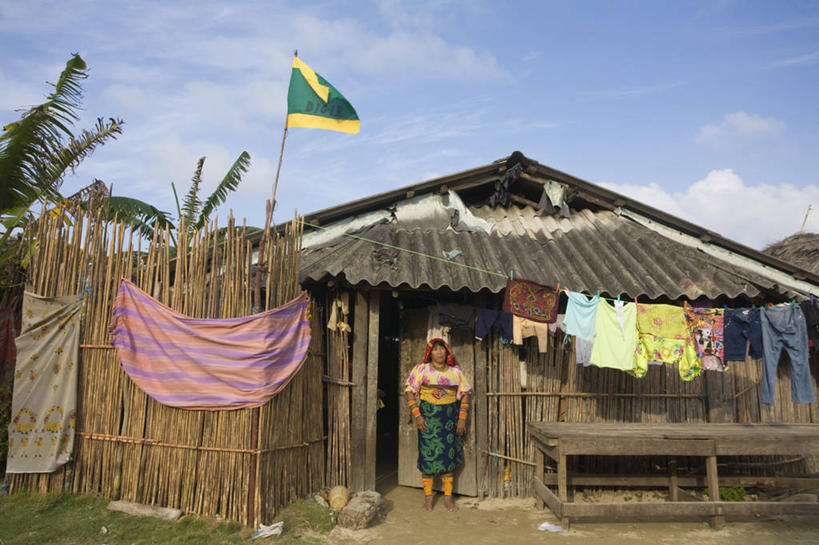 一个人,横图,乡村,摄影,中美洲,拉丁美洲,彩图