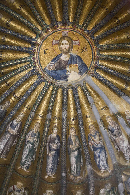 无人,博物馆,教堂,竖图,室内,天花板,城市,欧洲,亚洲,花纹,图案,摄影,宗教,基督,基督教,天主教,耶稣,伊斯坦布尔,救世主,基利斯督,弥赛亚,默西亚,卡里耶博物馆,彩图