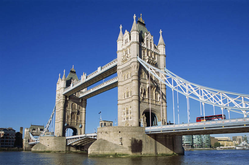 无人,横图,室外,城市,英国,欧洲,首都,英格兰,泰晤士河,摄影,西欧,英国文化,塔桥,彩图